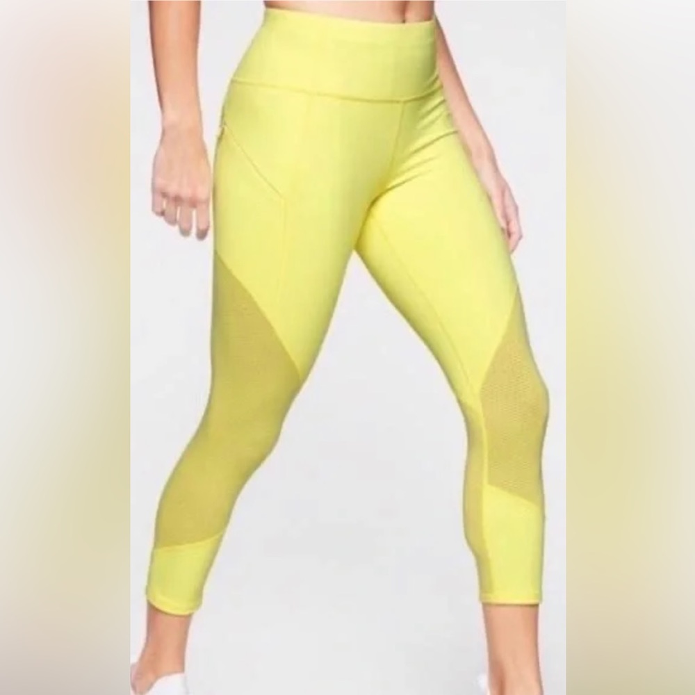 Athleta Mesh Contender Leggings Pants Sz S